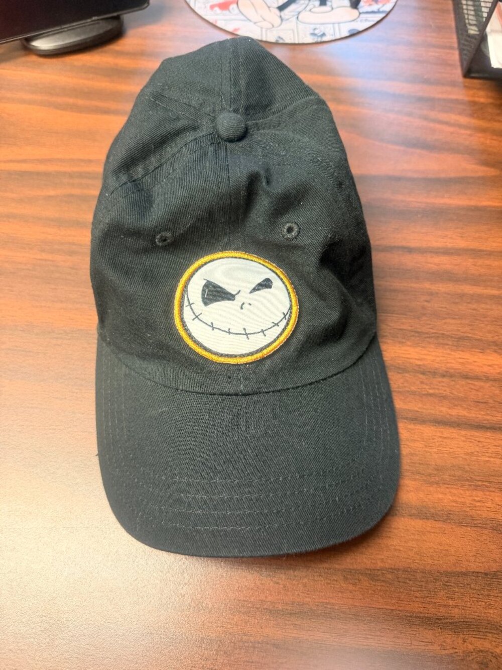 Vans Nightmare Before Christmas Jack Skellington Black Baseball Hat